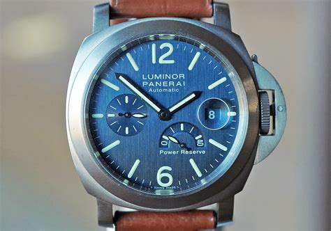 panerai pam 93 44mm power reserve|PANERAI PAM 93 LUMINOR MARINA Power Reserve Slate Blue.